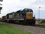 CSX 2213 and rail train